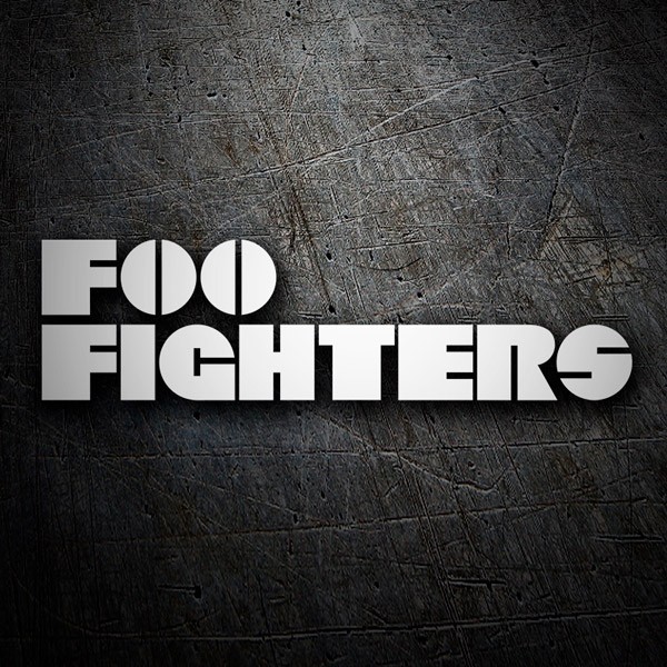 Adesivi per Auto e Moto: Foo Fighters Classic