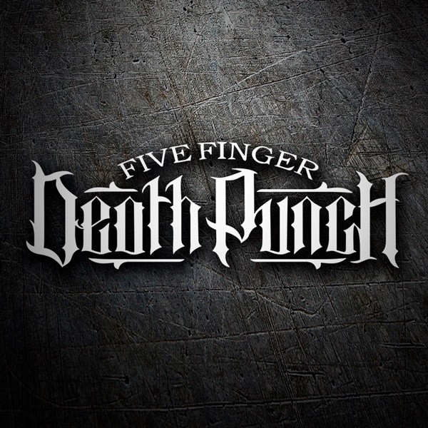 Adesivi per Auto e Moto: Five Finger Death Punch