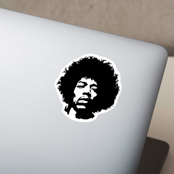 Adesivi per Auto e Moto: Jimi Hendrix Classic 4