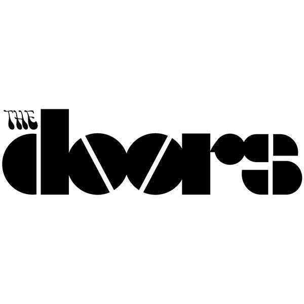 Adesivi per Auto e Moto: Logo The Doors