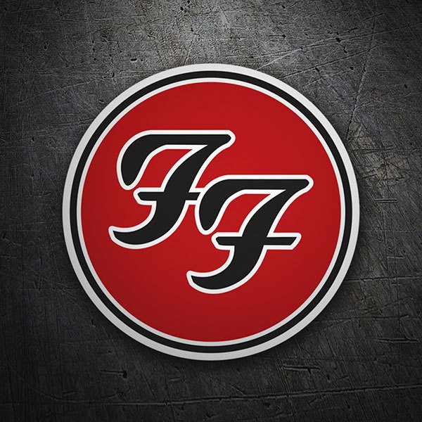 Adesivi per Auto e Moto: Foo Fighters Logo