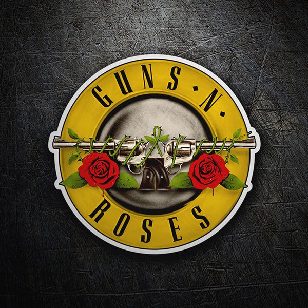 Adesivi per Auto e Moto: Guns N' Roses Classic 1