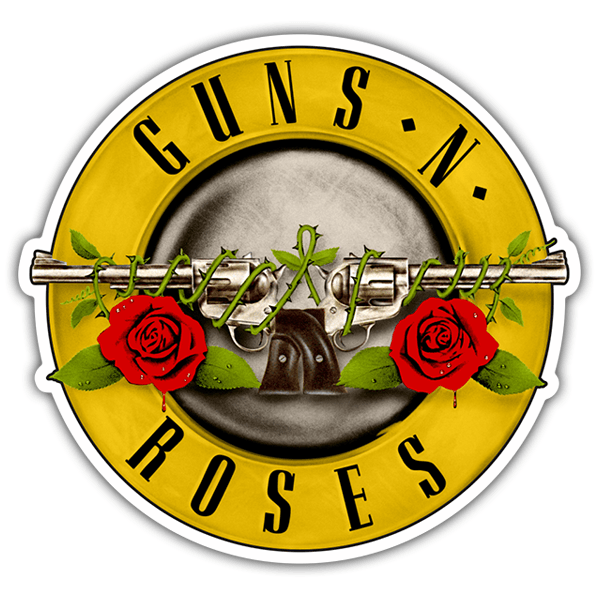 Adesivi per Auto e Moto: Guns N' Roses Classic 0