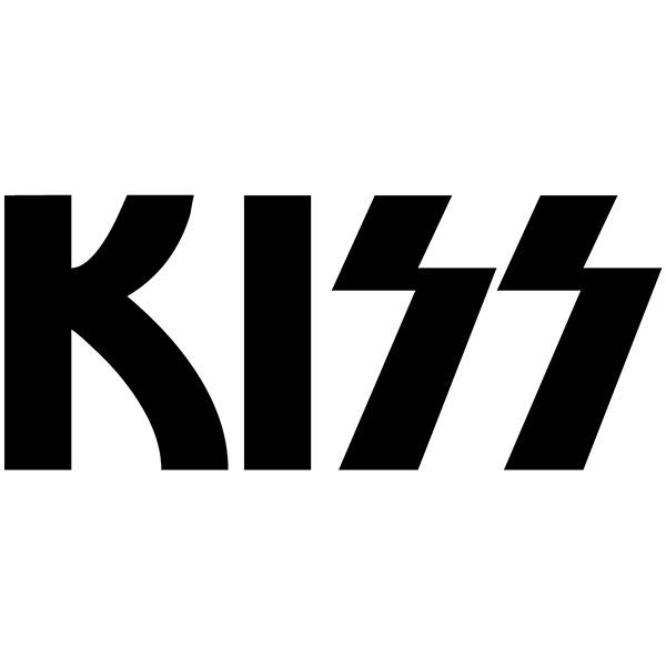 Adesivi per Auto e Moto: Kiss Logo