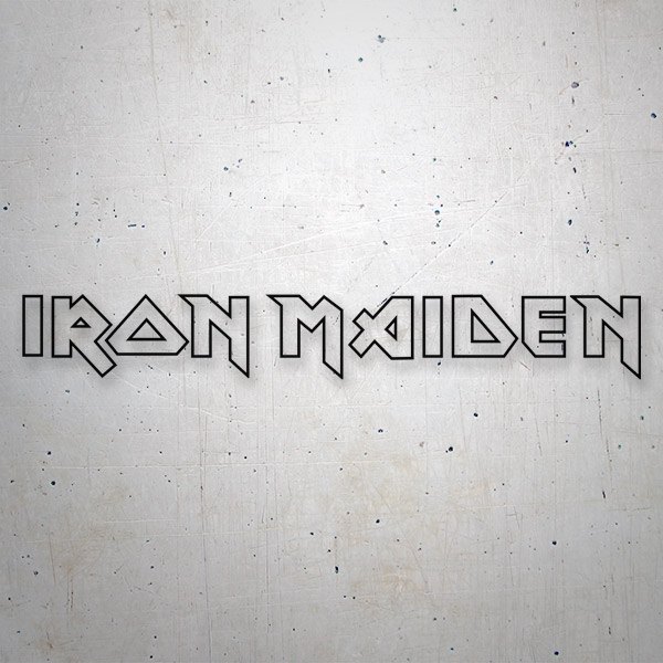 Adesivi per Auto e Moto: Iron Maiden Logo 0