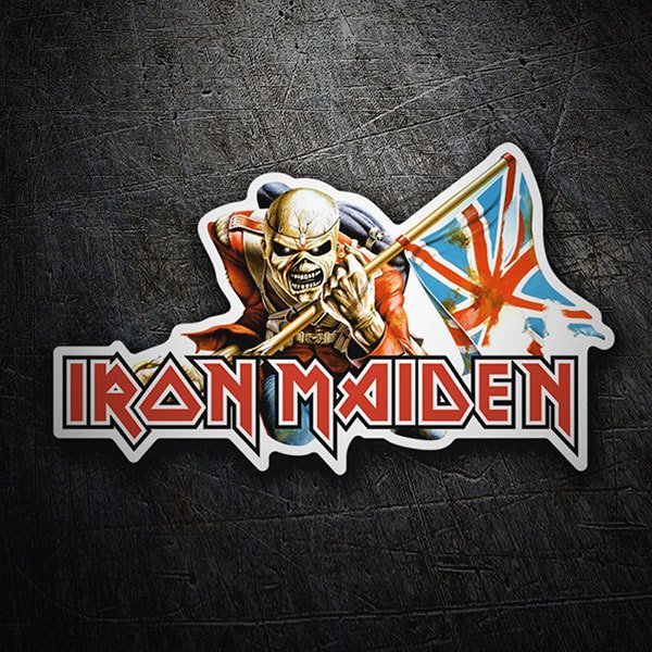 Adesivi per Auto e Moto: Iron Maiden - The Trooper