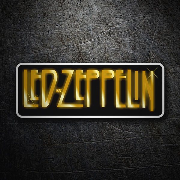 Adesivi per Auto e Moto: Led Zeppelin Logo