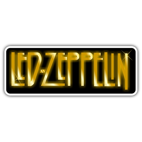 Adesivi per Auto e Moto: Led Zeppelin Logo