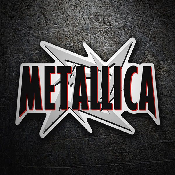 Adesivi per Auto e Moto: Metallica Hardwired 1