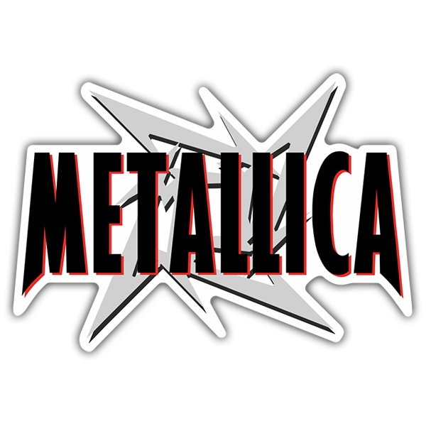 Adesivi per Auto e Moto: Metallica Hardwired