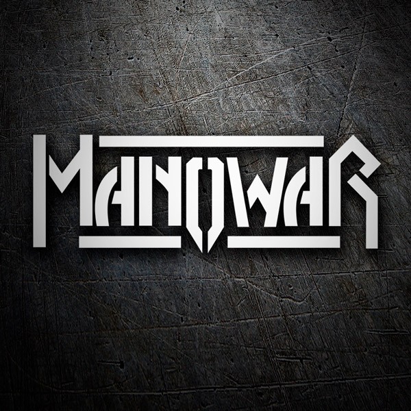 Adesivi per Auto e Moto: Manowar Logo