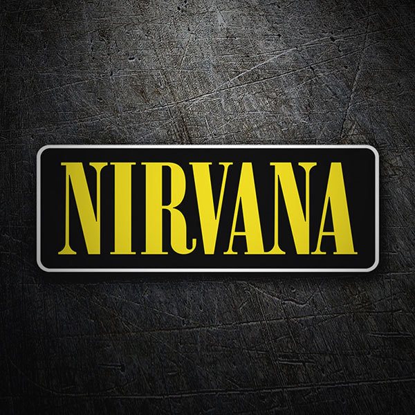 Adesivi per Auto e Moto: Nirvana Logo