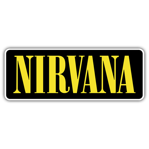 Adesivi per Auto e Moto: Nirvana Logo
