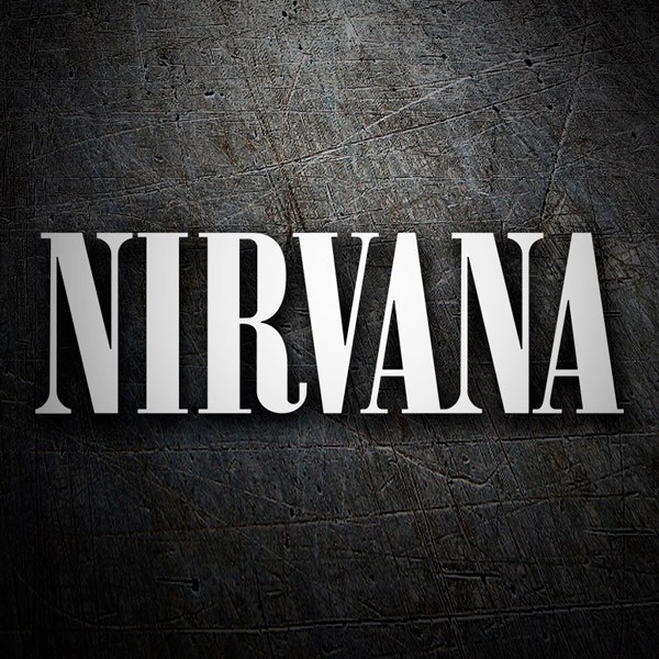 Adesivi per Auto e Moto: Logo Nirvana