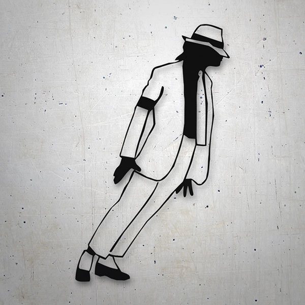 Adesivi per Auto e Moto: Michael Jackson - Smooth Criminal