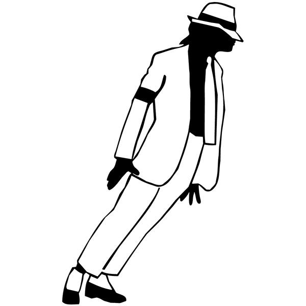 Adesivi per Auto e Moto: Michael Jackson - Smooth Criminal