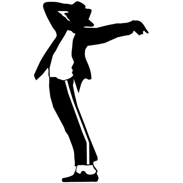 Adesivi per Auto e Moto: Michael Jackson - Billie Jean
