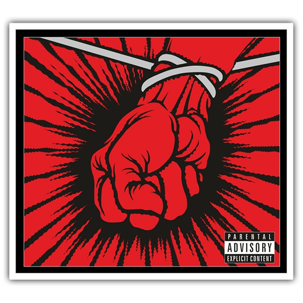 Adesivi per Auto e Moto: Metallica - St. Anger