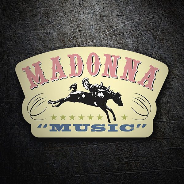 Madonna Music con Cavallerizzo al Rodeo 1/1