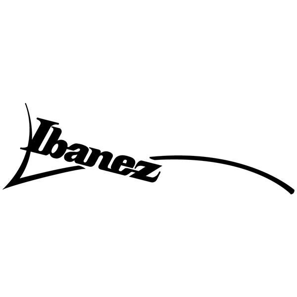 Adesivi per Auto e Moto: Logo Ibanez