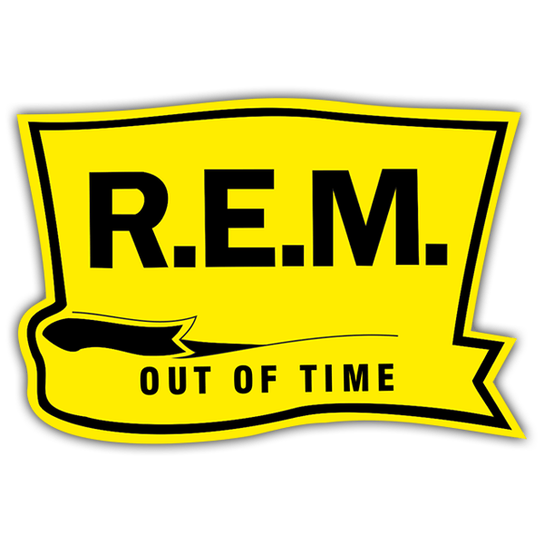 Adesivi per Auto e Moto: R.E.M. - Out of Time