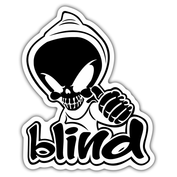 Adesivi per Auto e Moto: Blind Skateboards