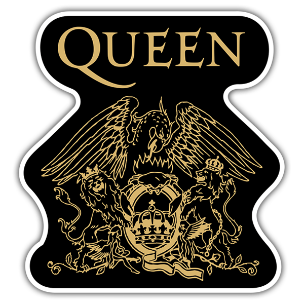 Adesivi per Auto e Moto: Queen Logo