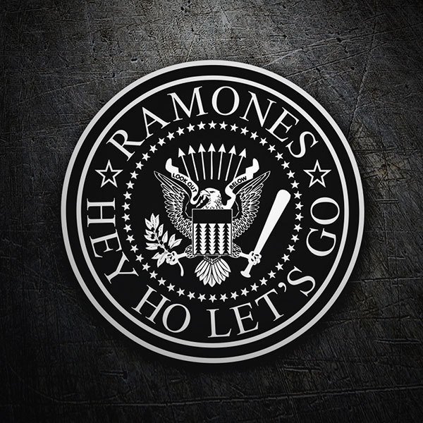 Adesivi per Auto e Moto: Ramones Simbolo