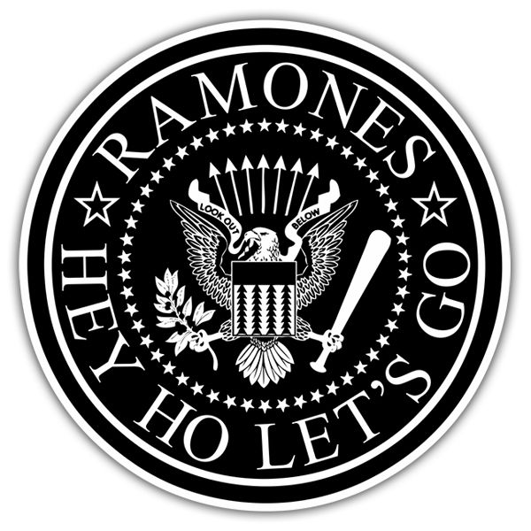 Adesivi per Auto e Moto: Ramones Simbolo