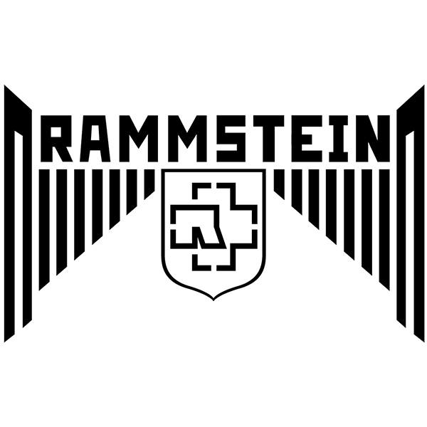 Adesivi per Auto e Moto: Rammstein Emblema