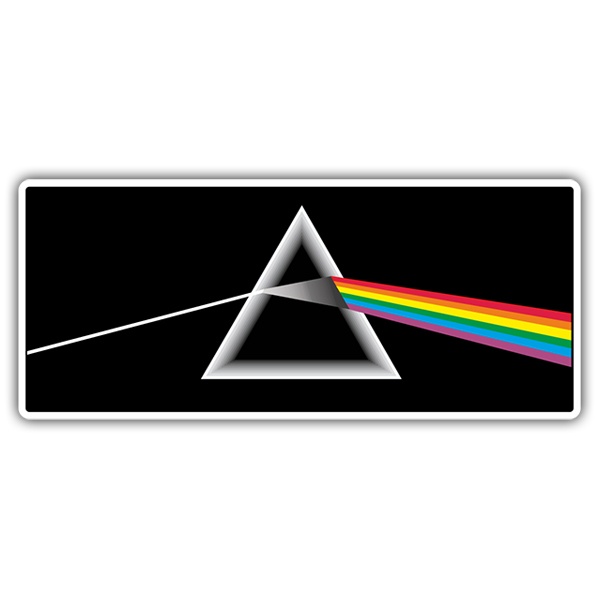 Adesivi per Auto e Moto: Pink Floyd - The Dark Side of the Moon