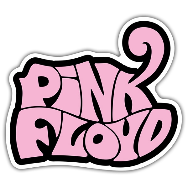 Adesivi per Auto e Moto: Pink Floyd Rosa