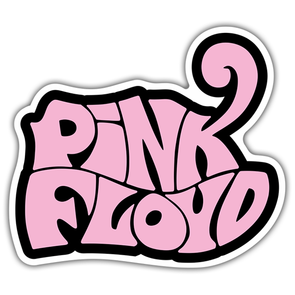 Adesivi per Auto e Moto: Pink Floyd Rosa
