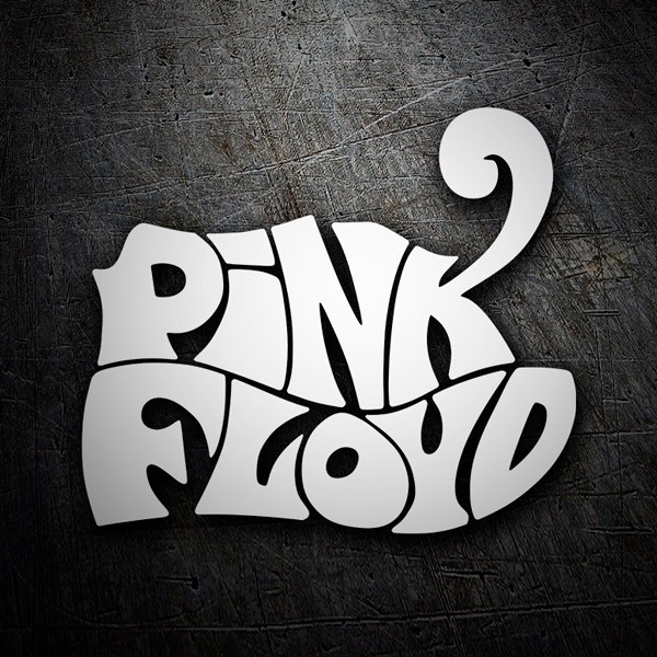 Adesivi per Auto e Moto: Pink Floyd Logo