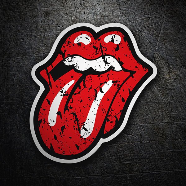 Adesivi per Auto e Moto: The Rolling Stones logoro