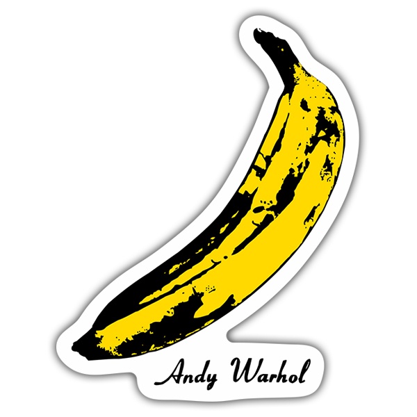 Adesivi per Auto e Moto: The Velvet Underground & Nico - Andy Warhol