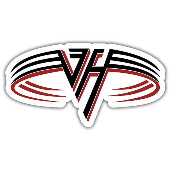 Adesivi per Auto e Moto: Van Halen Logo