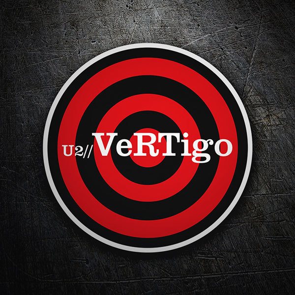 Adesivi per Auto e Moto: U2 - Vertigo