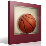 Adesivi Murali: Sfera di pallacanestro nicchia 4