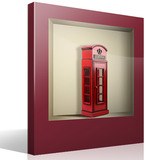 Adesivi Murali: Londra cabina telefonica nicchia 4