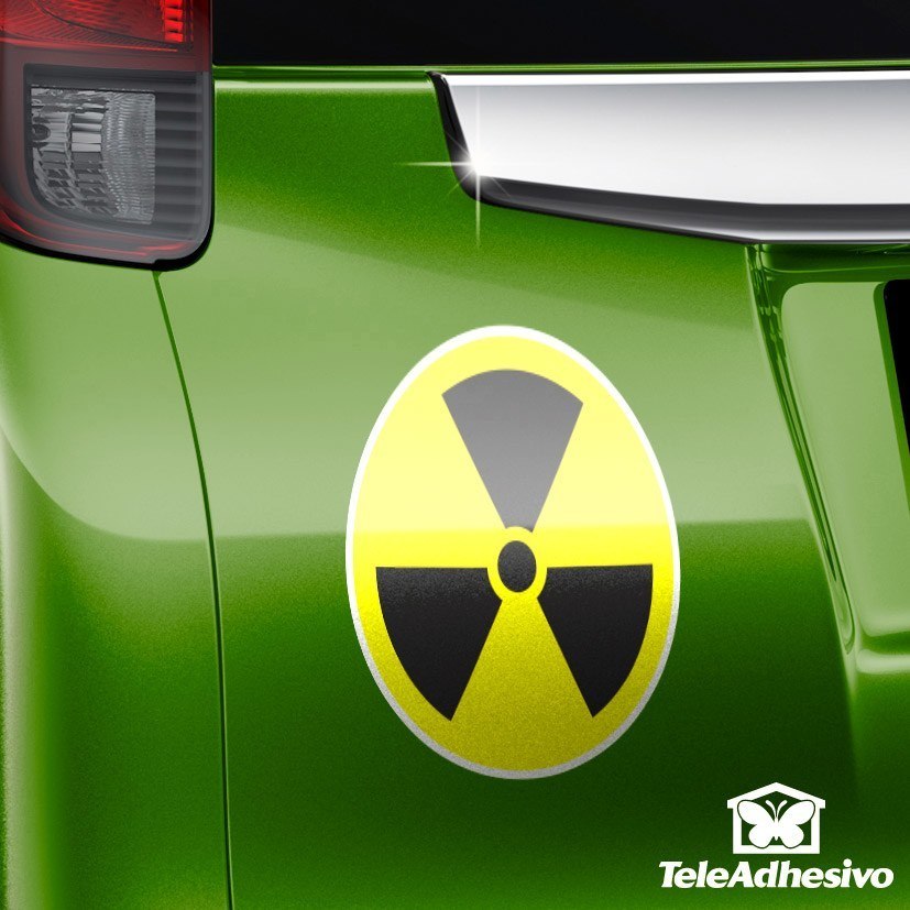 Adesivi per Auto e Moto: La radioattività