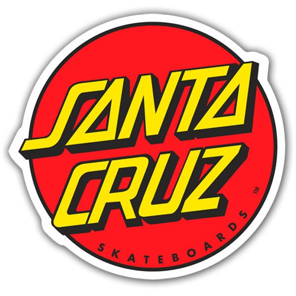 Adesivi per Auto e Moto: Santa Cruz California