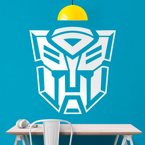Adesivi per Auto e Moto: Logo Autobot Futurista di Transformers