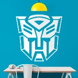 Adesivi per Auto e Moto: Logo Autobot Futurista di Transformers 2