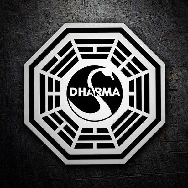 Adesivi per Auto e Moto: Iniziativa del Dharma, Perduto