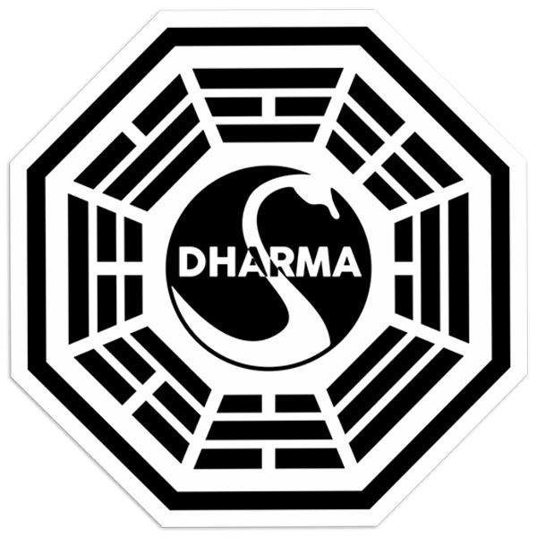 Adesivi per Auto e Moto: Iniziativa del Dharma, Perduto