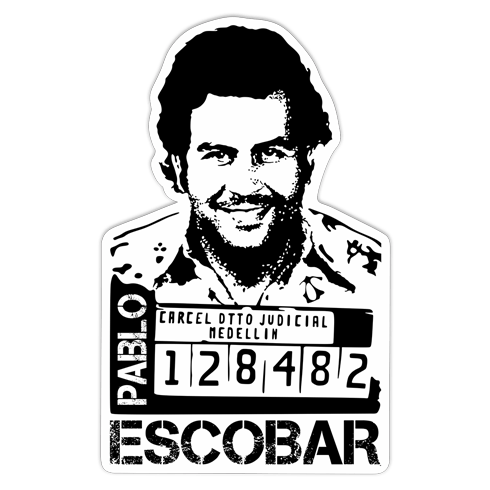 Adesivi per Auto e Moto: Foto Pablo Escobar