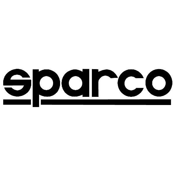 Adesivi per Auto e Moto: Sparco con Lettere Grandi