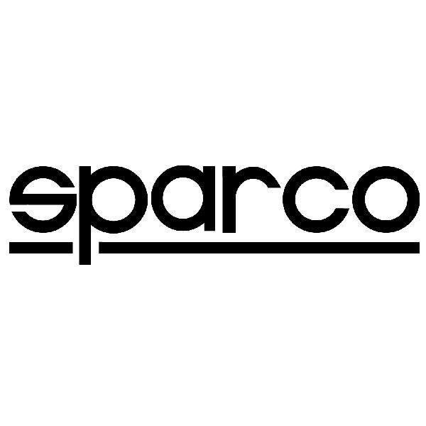 Adesivi per Auto e Moto: Sparco in Carattere Sottile