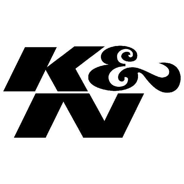 Adesivi per Auto e Moto: K&N Logo